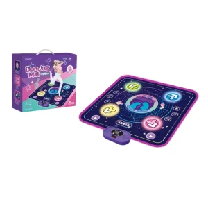 Music Game Dance Mat with Light Bluetooth Puzzle Toy for Children