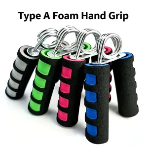 N057 Foam Hand Grip Exerciser for Wrist, Forearm, and Finger Strength