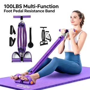 N215 Multifunctional Anti-Break Exercise Band Pull-Up Set for Sit-Ups, Chest and Biceps Training
