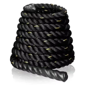 NP700300 Customized Logo Available Durable Gym Fitness Power Training Battle Ropes Nylon Cover 1.5” 2” Diameter