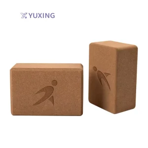 Natural Cork Block Yoga Bricks Non-Slip Durable Pilates Accessories