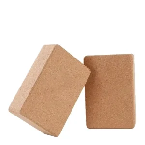 Natural Cork Yoga Block High-Density Lightweight Lint-Free