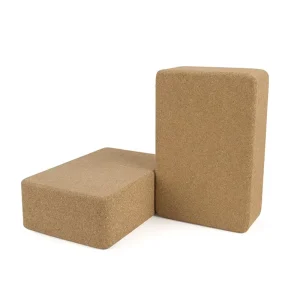 Natural Cork Yoga Block, Non-Slip