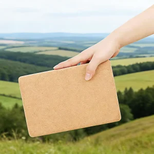 Natural Cork Yoga Block Non-Slip High Density for Yoga Practice