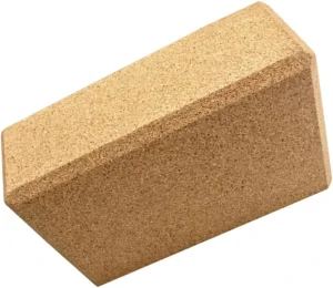 Natural Cork Yoga Brick, Non-Slip High-Density Yoga Support