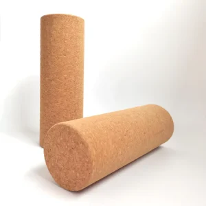 Natural Cork Yoga Roller for Muscle Massage, Balance Training, Physical Therapy and Fitness
