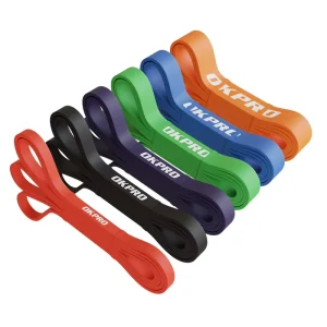 Natural Latex Resistance Band Set for Yoga, Gym, and Exercise Training