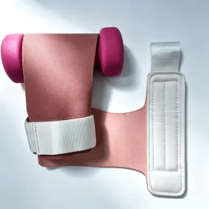 Natural Rubber Full Palm Coverage Guards for Men Women Fitness Anti Shock Hand Protectors with Customizable Wrist Band