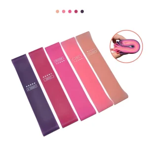 Natural Rubber Loop Resistance Bands for Fitness and Yoga
