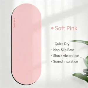 Natural Rubber Yoga Mat Pilates Non Slip 3mm Thick Oval Shape for Women Gym Fitness Accessories Bulk OEM Factory Custom