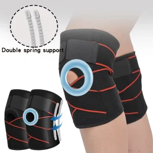 Neoprene Adjustable Knee Brace for Sports, Crawling, Gym and Running