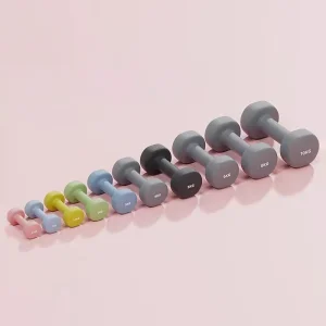 Neoprene-Coated Cast Iron Mini Dumbbells for Arms and Legs Exercise