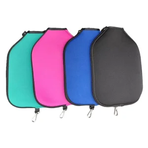 Neoprene Pickleball Paddle Bag and Cover with Zipper