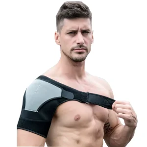 Neoprene Plus Size Unisex Breathable Waterproof Open Shoulder Brace for Humeral Fracture and Dislocation