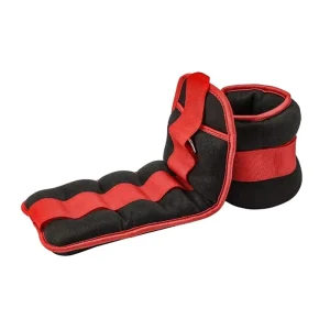 Neoprene Red Blue Black Ankle Weights Set Ankle Wrist Weight Straps Leg Weights Bands