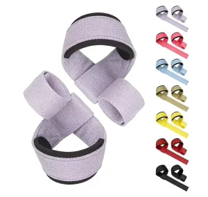 Neoprene Weightlifting Wrist Straps with Custom Logo, Double-Stitched, Anti-Slip