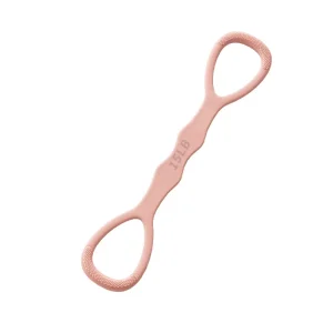 New 8 shaped Silicone Pull Strap Sports Fitness Yoga Unisex Shoulder Opening Back Elastic Band Rope 25LB Resistance Heavy