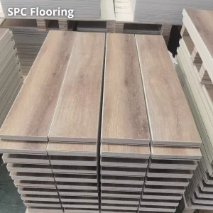 New Design Waterproof Residential Plastic PVC Vinyl Plank Tile Click Wooden Grain Spc Wood Flooring