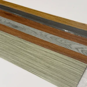 New Design Wood Grain Waterproof Self-Adhesive Flooring for Home Decoration