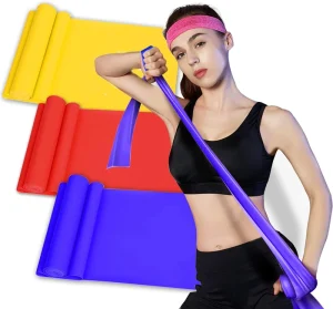 New Flat Resistance Bands Yoga Elastic Workout Resistance Exercise Fitness Stretch Flat Band