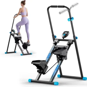 New Foldable Vertical Climber Stair Machine for Home Gym