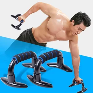 New Portable Eco Friendly Push up Bars 1 Pair Pushup Handles with Cushioned Foam Grip Non Slip Sturdy Structure for Men Women