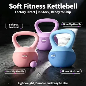 New Soft Kettlebells for Men and Women Home Fitness Equipment for Yoga Squats Sandbell Exercises and Goblet Dumbbells