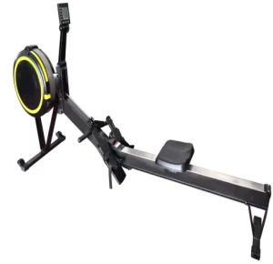No. 5 Indoor Foldable Air Rower with Seated Design and Rowing Resistance