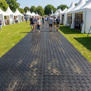 Non-Conductive Insulating Plastic Sheet Floor Mat for Lawn, Dirt and Ground Protection