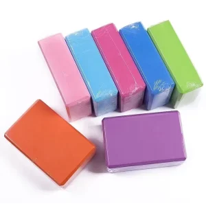 Non-Slip Eco-Friendly EVA Foam Yoga & Pilates Block 120g Lightweight Exercise Gym Accessories Bulk OEM Factory
