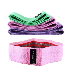 Non Slip Exercise Bands for Fitness Training Lightweight Resistance Bands for Strength Flexibility Home Gym and Daily Workouts