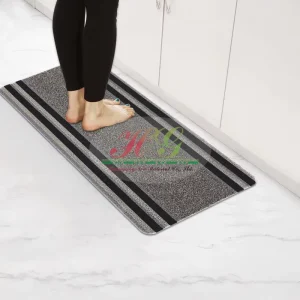 Non-Slip Foldable Rectangular Custom Printed Indoor Kitchen Carpet Floor Mat