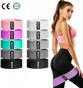 Non-Slip Loop Resistance Glute Bands for Hip Workout, Heavy Resistance