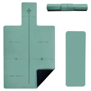 Non-Slip PU Natural Rubber Pilates Mat for Reformer and Studio Use