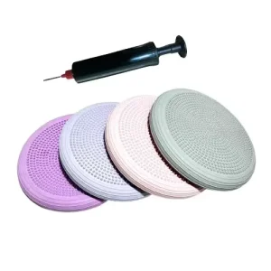 Non-Slip PVC Air Stability Wobble Cushion Gym Yoga Fitness Training Disc Balance Ball for Massage