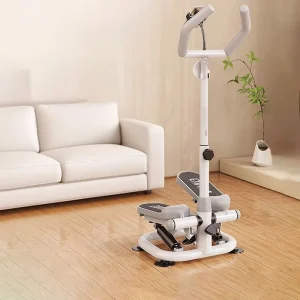 Non-Slip Pedals Fitness Stepper Home Indoor Gym Exercise Professional Portable Aerobic Twist Stepper With Handlebar
