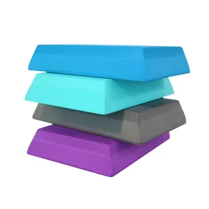Non-Slip Soft Trapezoidal TPE Balance Pad Cushion for Core Training Ankle Rehabilitation Yoga and Home Sports