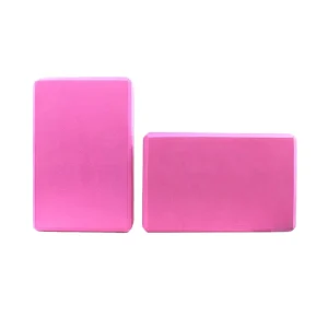 Non Slip Surface Soft Odor Free EVA Foam Yoga Block
