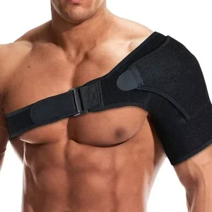 Non-Slip Ventilated Ergonomic Shoulder Support for Training and Stability