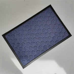 Non-Slip Washable Rectangular Rubber Jacquard Oriental Puzzle Entrance Door Mat for Home and Hotel