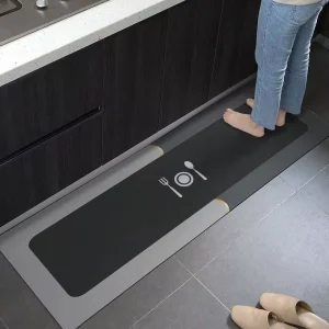 Non-Slip Waterproof Ergonomic Kitchen Floor Mat, Comfort Standing Mat for Kitchen and Office
