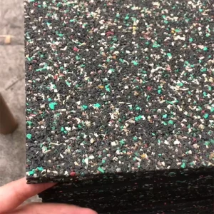 Non-Slip Waterproof Rubber Floor Tiles Puzzle Exercise Mat for Gym