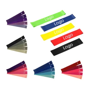 Non-Slip Yoga Resistance Booty Bands Exercise Bands for Legs Pilates Stretching and Strength Training