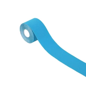 Non-Woven Adhesive Cohesive Kinesiology Bandage Tape Blue for Muscle