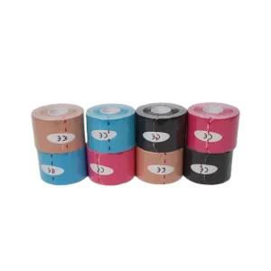 Non-Woven Cotton High-Elastic Breathable Kinesiology Stretch Bandage Tape for Sports
