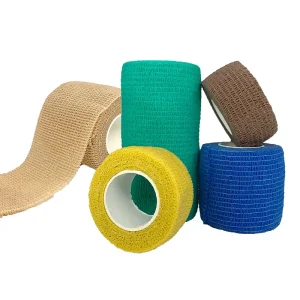 Nonwoven Sports Bandage 2.5-10cm x 4.5m Waterproof for Muscle Pain Relief and Exercise Sensitive Skin