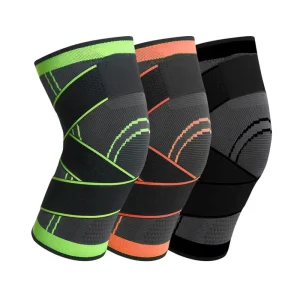 Nylon Cotton Sports Fitness Kneepad Breathable Flexible Protection Cycling Knee Pads Comprehensive Support for Running