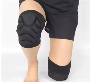 Nylon Knee and Elbow Pads Soft EVA Sponge Basketball and Football Protective Gear Impact Resistant Wrestling Gear