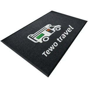 Nylon Non Slip Dust Removing Hand Woven Floor Mat for Hotel Entrance