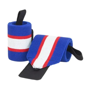 Nylon Polyester Rayon Multi Sport Fitness Wristbands for Men and Women Wrist Sprain Prevention Bench Press Exercise Protection